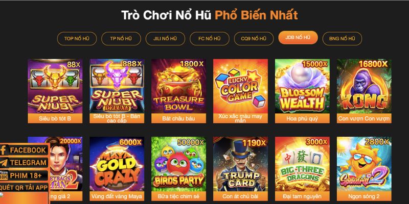 Không gian giải trí với hàng ngàn tựa game hấp dẫn